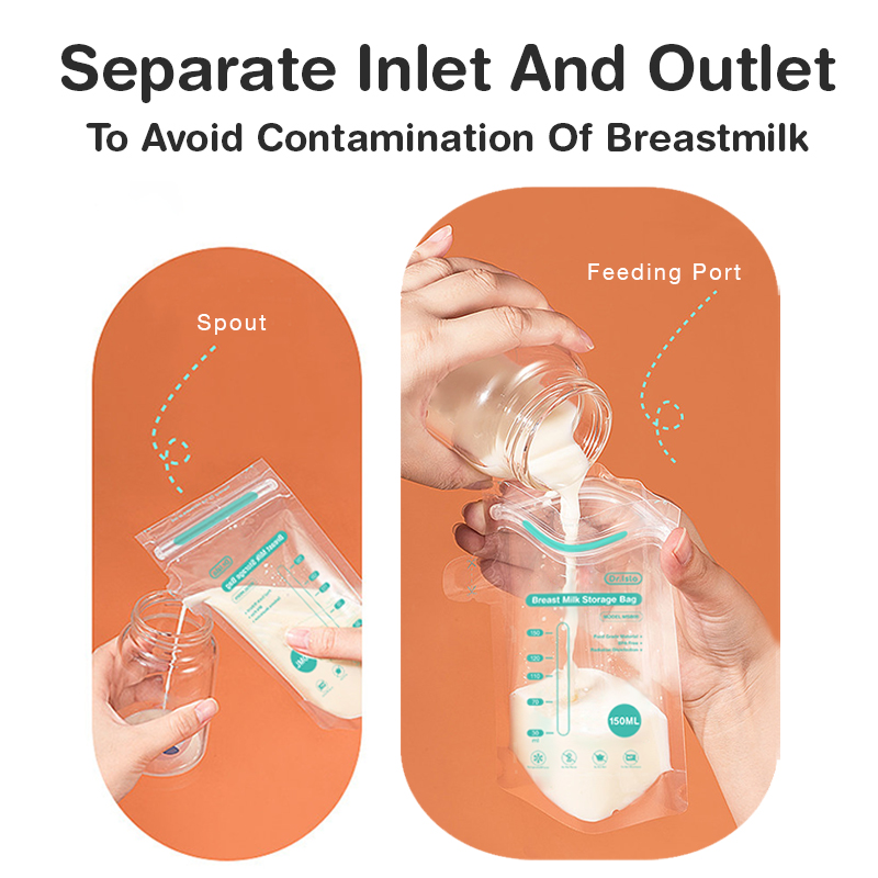 Dr.isla Kantong ASI Breastmilk Storage Bag 150ml 100 Pcs BPA Free MSB05 Foto 6