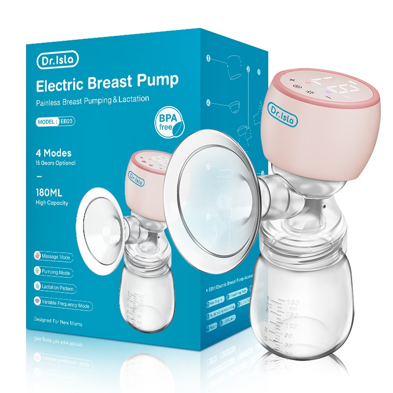Pompa ASI Elektrik Dr.isla EB23 Portable Single Baterai 1500mAh Lampu Malam Foto 7