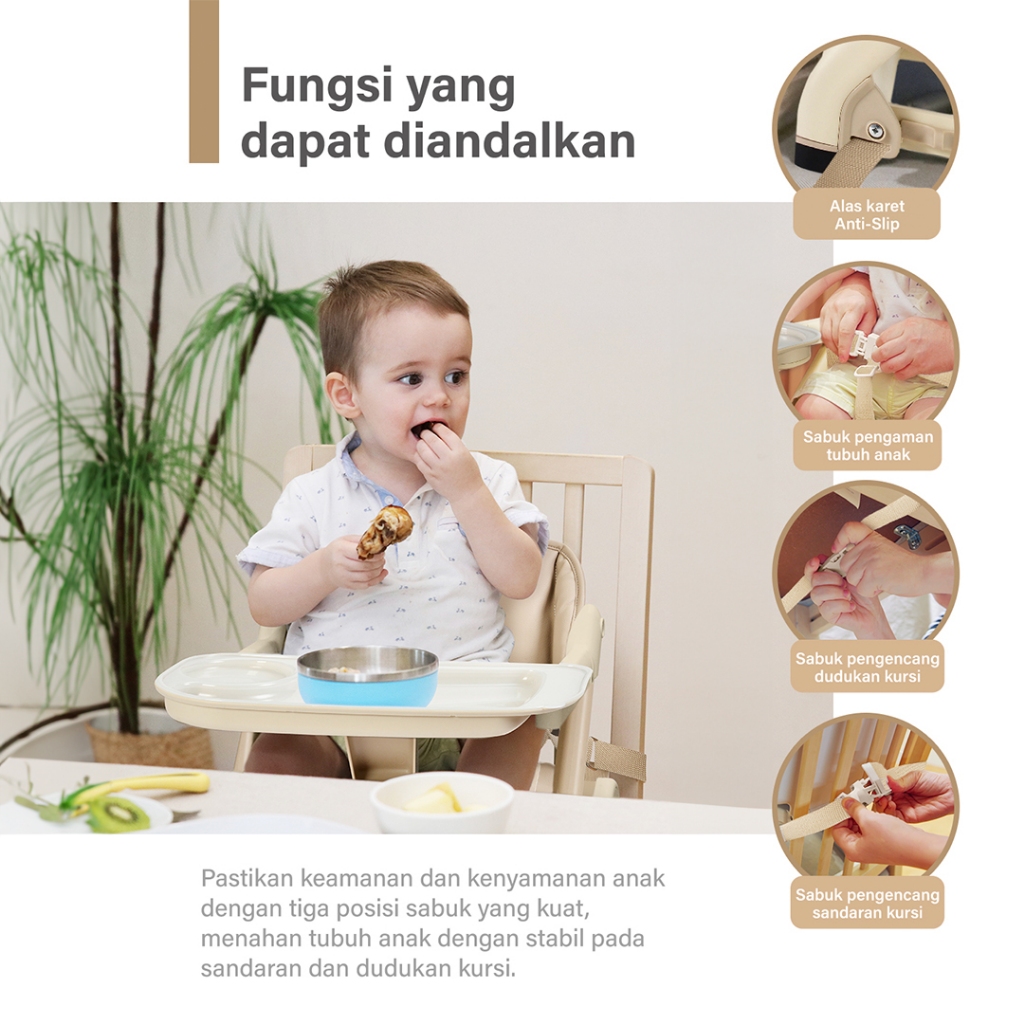 Unilove Feed Me Booster Seat Pad Avocado Foto 4