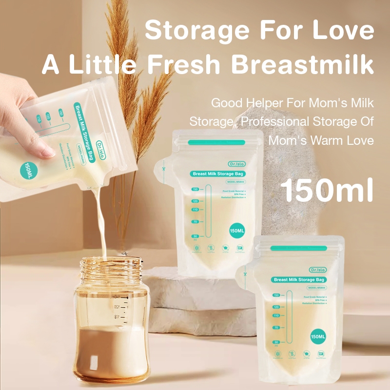 Kantong ASI Dr.isla 100pcs BPA Free Foto 2