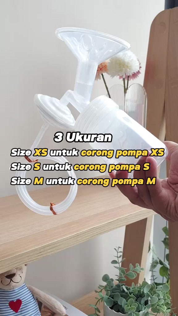 Spectra Silicone Massager Bantalan Corong Pompa ASI Size S 24mm