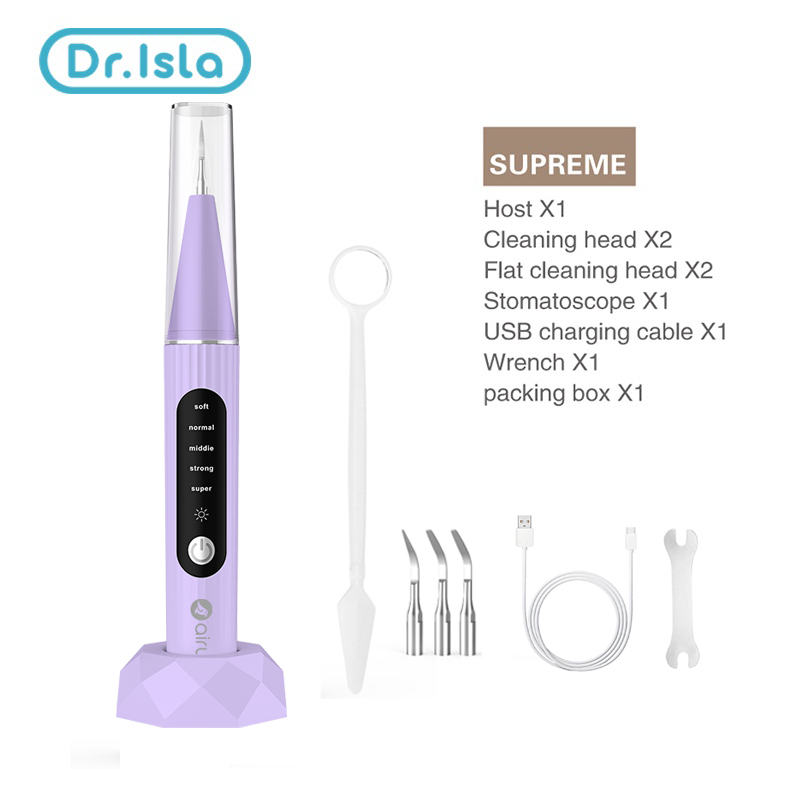 Dr.isla Pembersih Karang Gigi Electric Teeth Cleaner Ultrasonic Scaling Portable M08 USB Type-C Foto 7