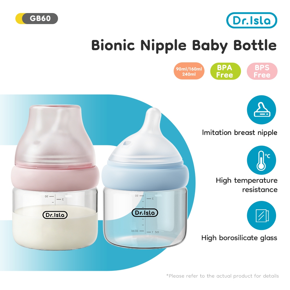 Dr.isla GB60 Botol Susu Glass