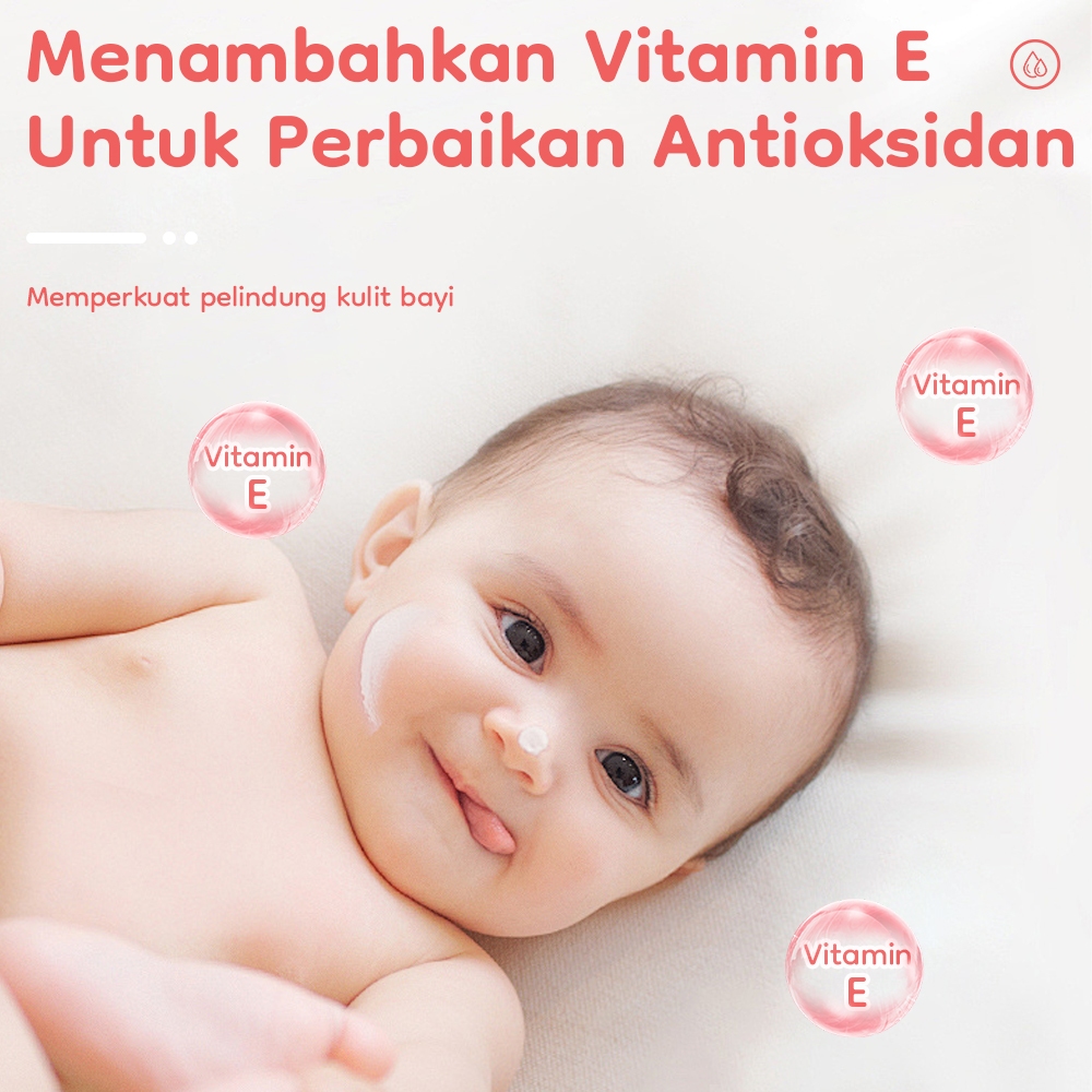 AVINIE Face Cream Baby & Kids 40gr Plant Based Probiotics Vitamin E Skincare Kulit Foto 8