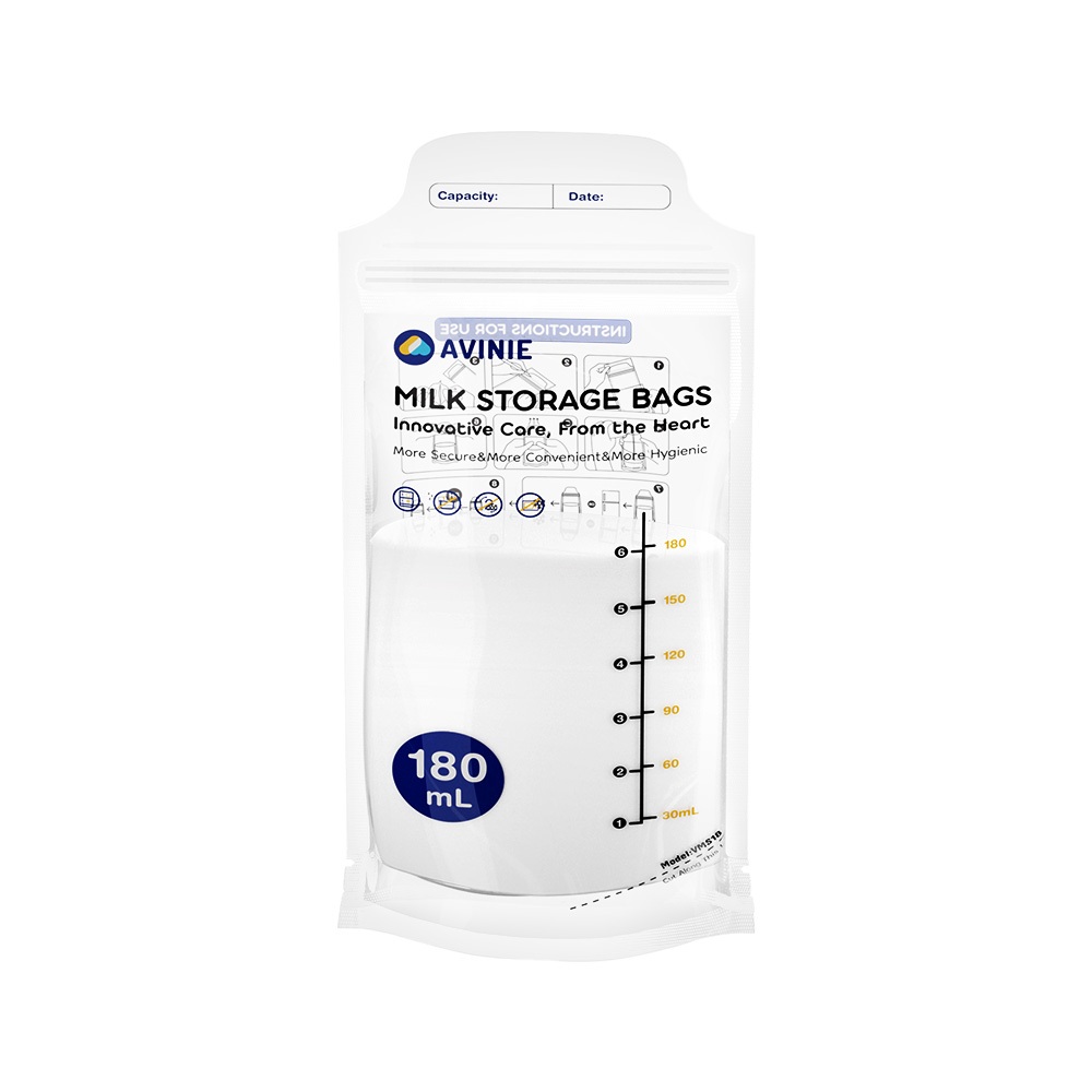 Dr.isla Kantong ASI VMS18 180ml BPA Free Segel Ganda Rekam Tanggal Foto 6