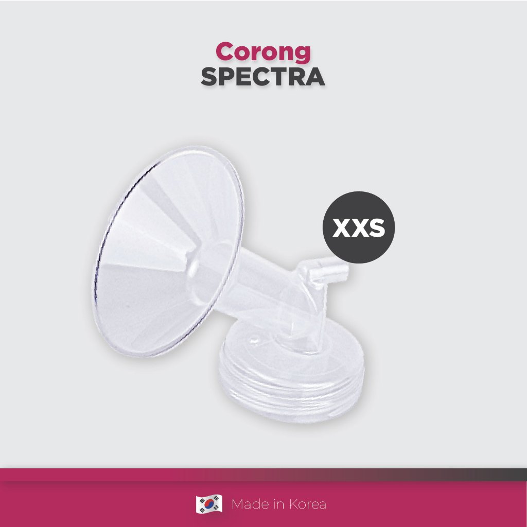 Corong Pompa ASI Spectra Breastshield Ukuran 16 mm XXS Original Made in Korea Foto 3