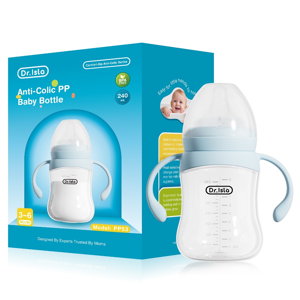Botol Susu Bayi Dr.isla 150ml Dot S Anti Kolik BPA Free Newborn Foto 6
