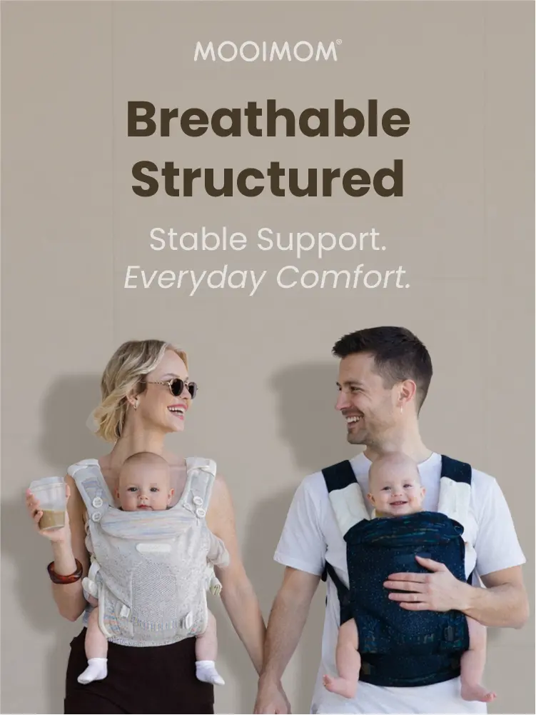 MOOIMOM AiryKnit Baby Carrier Foto 5