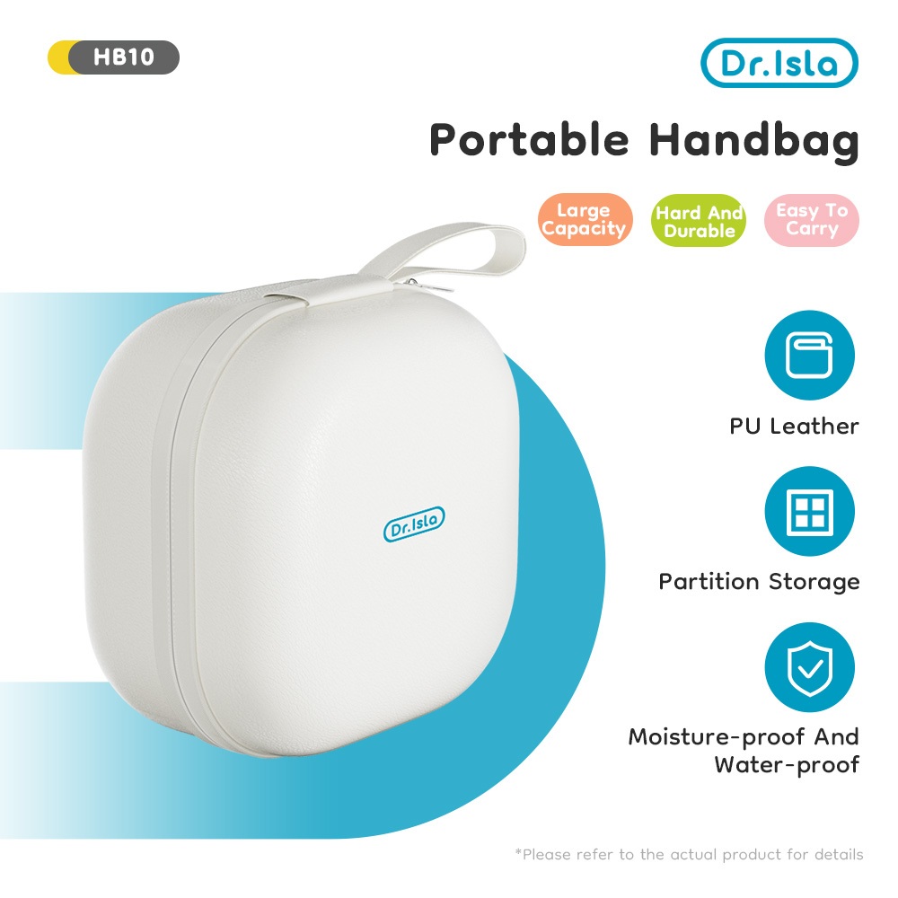 Dr.isla Pompa ASI Handsfree Portable Tas Penyimpanan Aksesoris HB10
