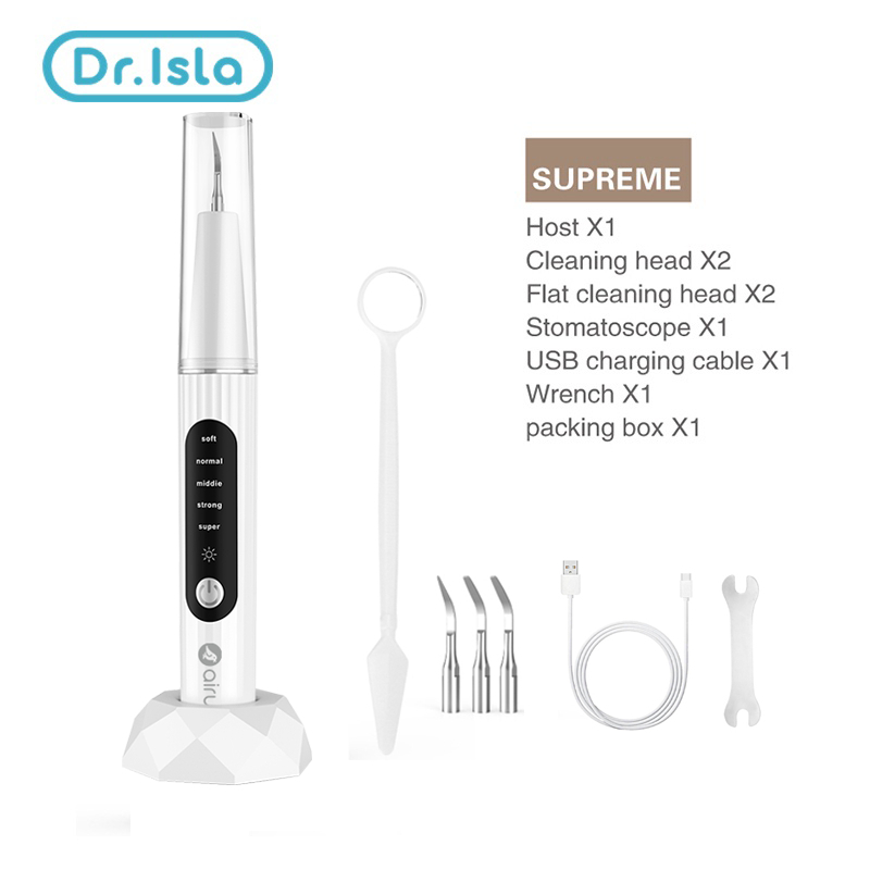 Dr.isla Pembersih Karang Gigi Electric Teeth Cleaner Ultrasonic Scaling Portable M08 USB Type-C Foto 6