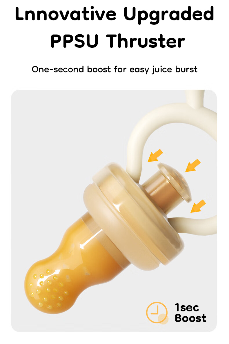 Dr.isla Baby Twist Food Feeder Dot Bayi Silikon Food Grade PPSU 2 in 1 Foto 7