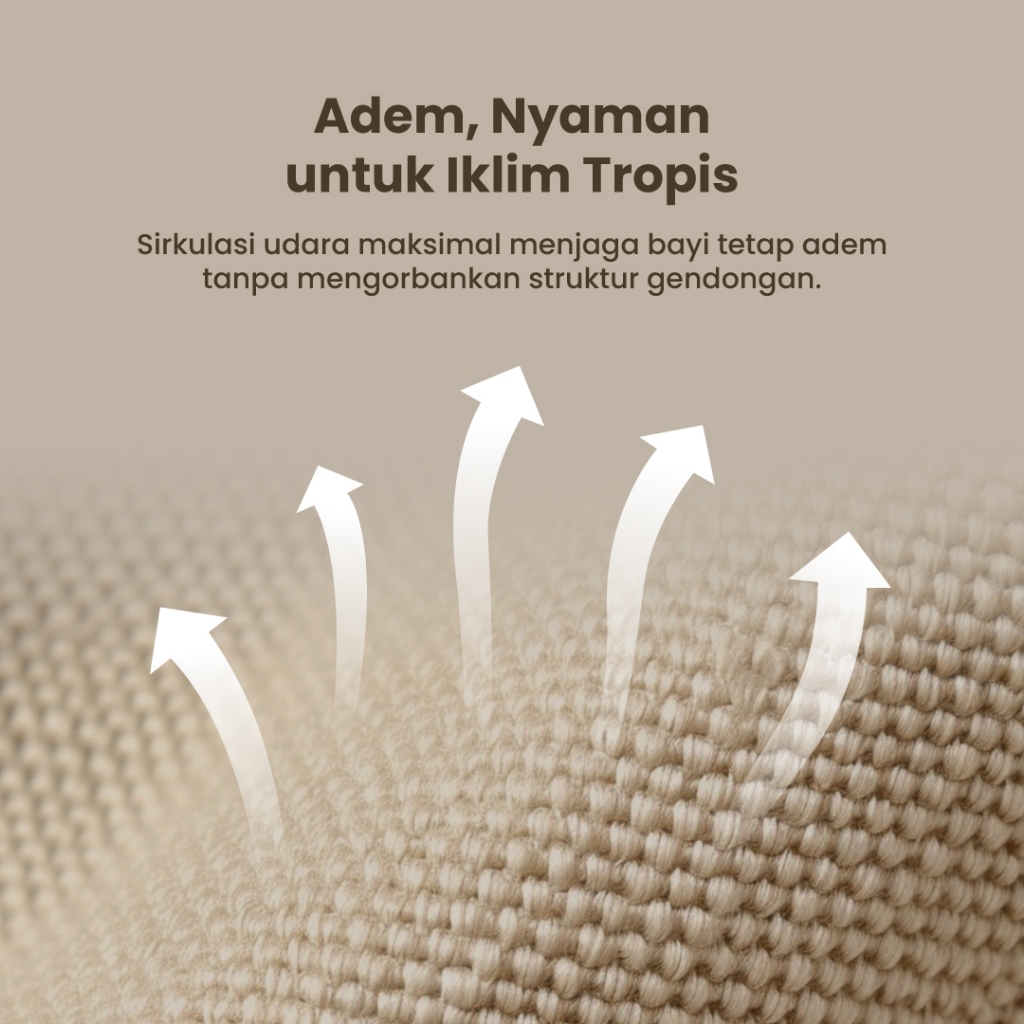 MOOIMOM AiryKnit Baby Carrier Foto 4