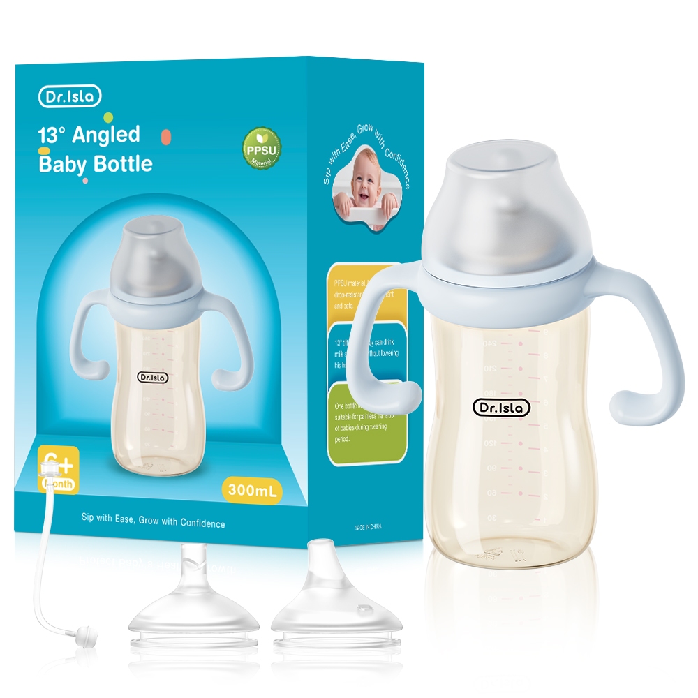 Botol Susu Bayi Dr.isla PPSU Tipe WC38 300ml Fitur Anti Tersedak dan Indikator Suhu Foto 5