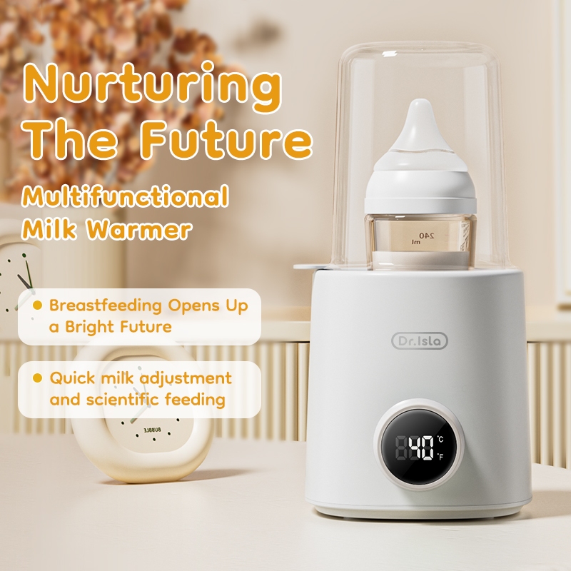 Dr.isla Sterilizer & Penghangat ASI Portable Botol Bayi N22 30-100°C Food Grade BPA Free Foto 2