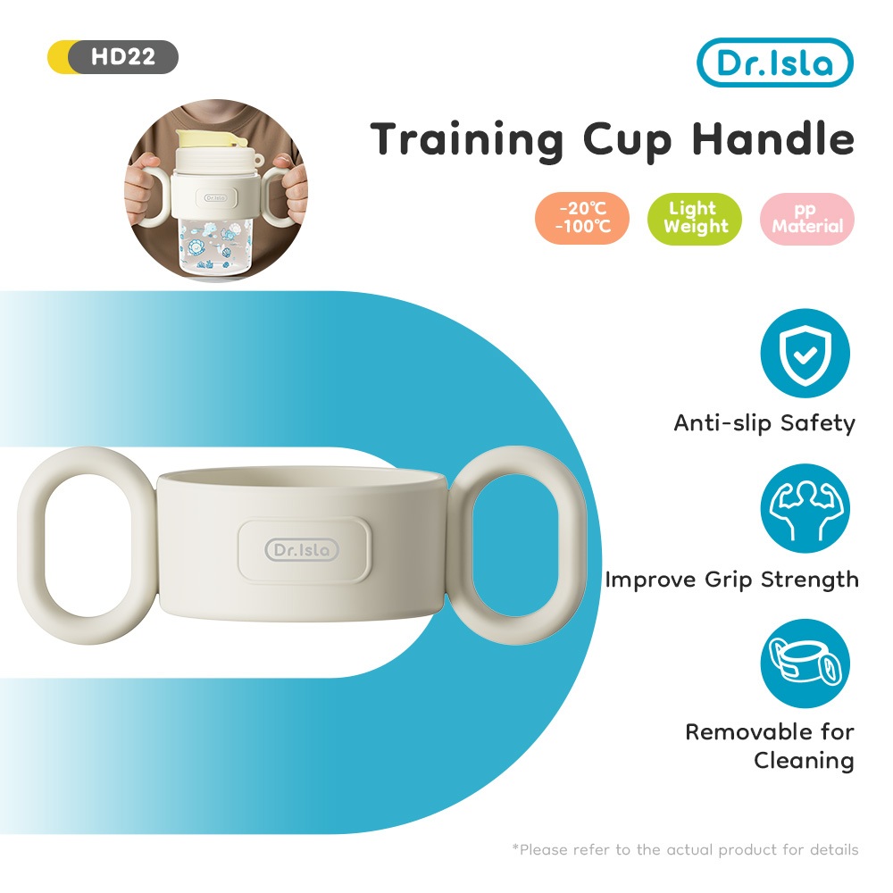 Handle Pegangan Botol Minum Dr.isla Gelas Bayi Seri WC32 WC36 WC37 HD22