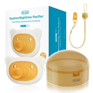Dot Bayi Dr.isla ST10 Bebas BPA 2PCS Set Siang Malam untuk Bayi 0-3 Tahun Foto 6