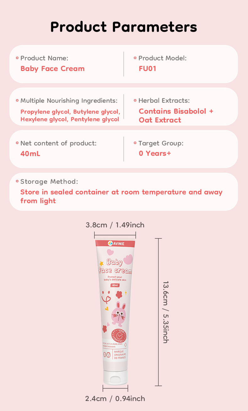 Baby Lotion Avinie BPOM NA18250107570 Hypoallergenic Shea Butter Vitamin E 45ml Foto 6