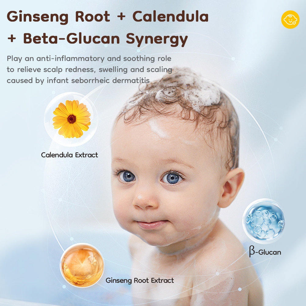 Shampoo Bayi Avinie Microbiome Calendula Foto 4