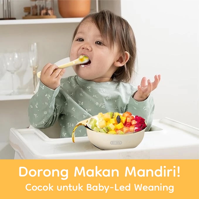 Dr.Isla Set Alat Makan Bayi PPSU BPA Free Mangkok dan Sendok BT15 Foto 4