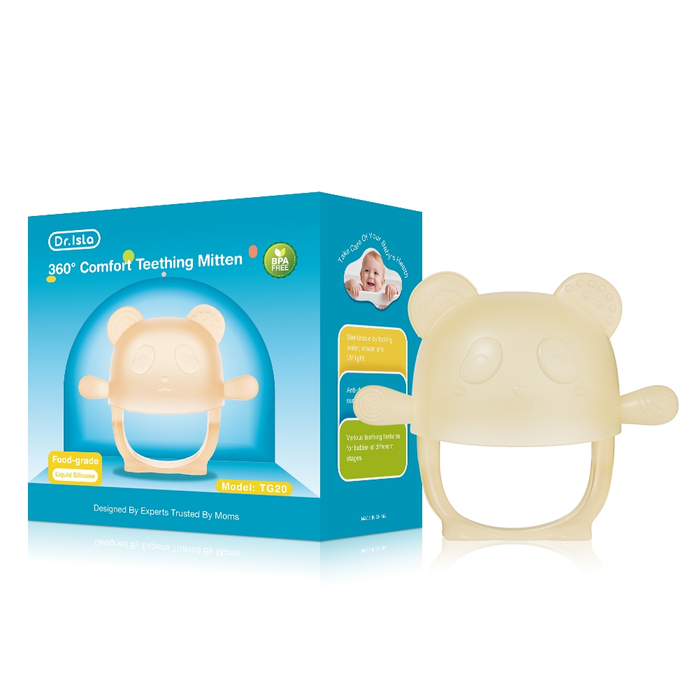 Teether Bayi Dr.isla TG20 BPA Free Silikon Food Grade dengan Wadah Penyimpanan Foto 7
