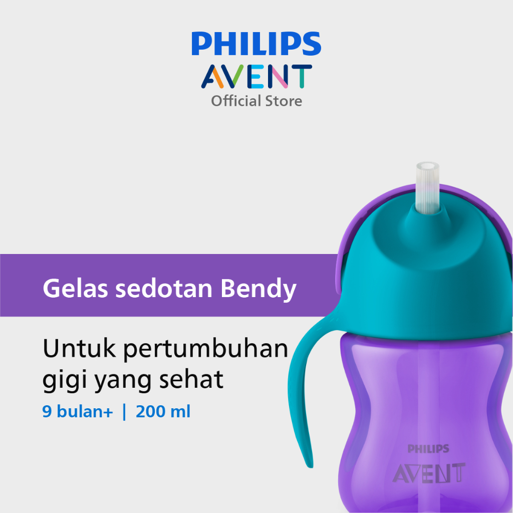 Philips Avent Straw Cup Bendy 200ml
