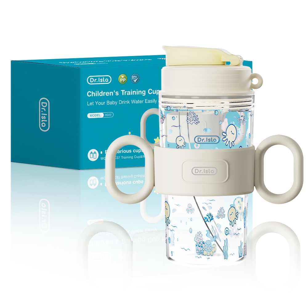 Botol Minum Anak Dr.isla Tipe WC36 BPA Free 240ml PP Food Grade Tali Gantungan Foto 8