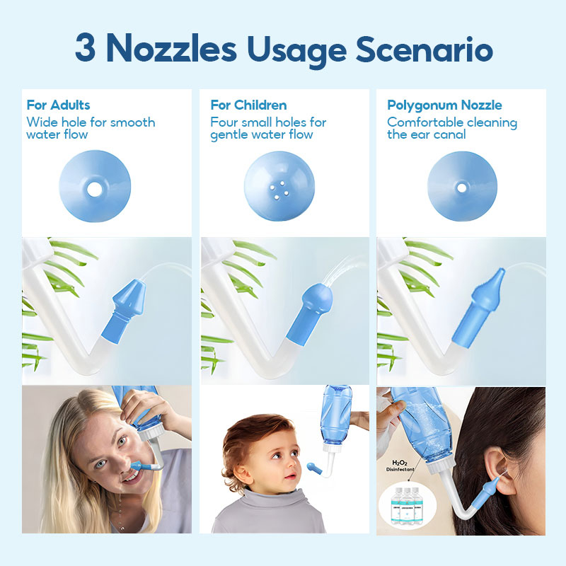 Dr.isla Nasal Rinse YT330 330ml Alat Pembersih Hidung Dewasa dan Bayi Portable Foto 4