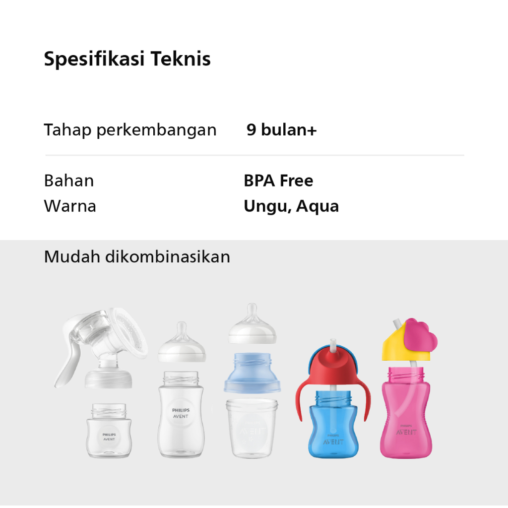 Philips Avent Straw Cup Bendy 200ml Foto 7