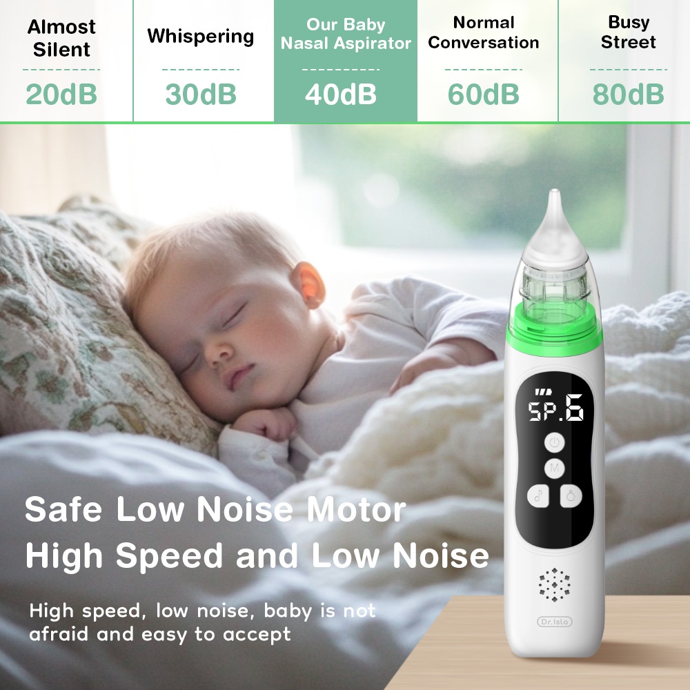 Dr.isla Nasal Aspirator Elektrik U94 Sedot Ingus Bayi Portabel Rechargeable Foto 4