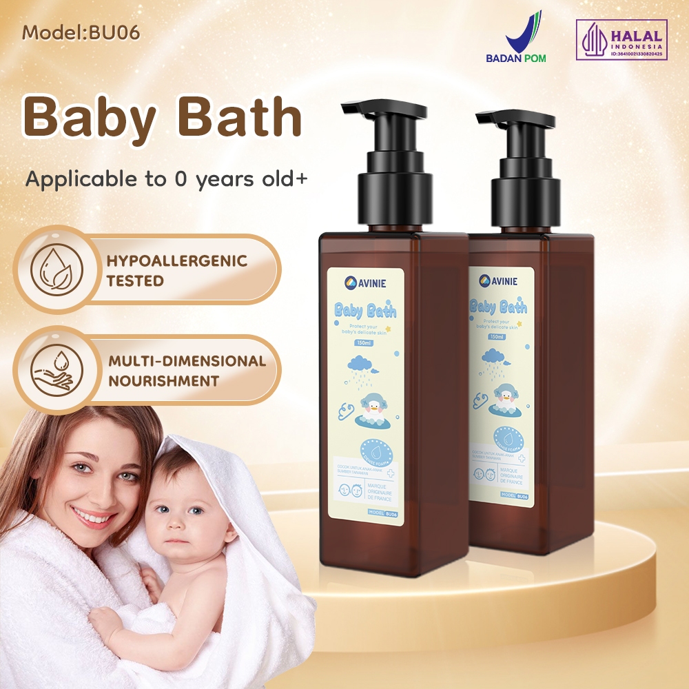 Sabun Mandi Bayi Avinie BPOM Lembut