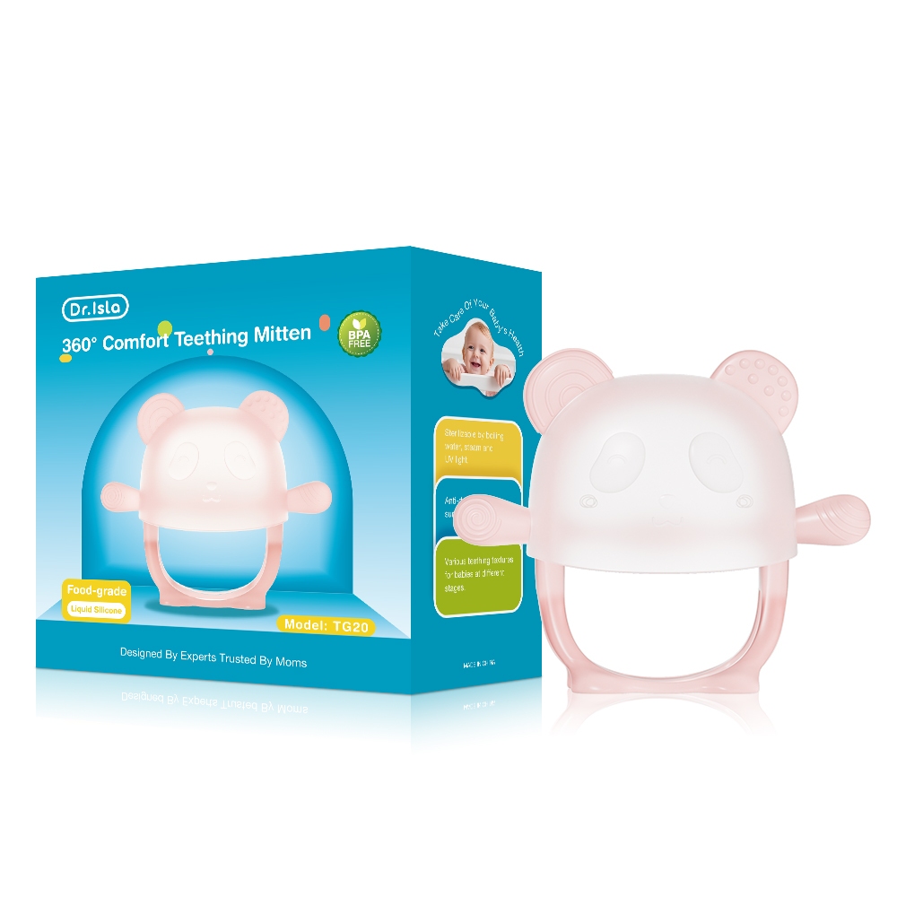 Teether Bayi Dr.isla TG20 BPA Free Silikon Food Grade dengan Wadah Penyimpanan Foto 6