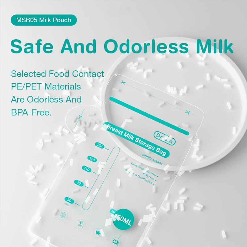 Dr.isla Kantong ASI Breastmilk Storage Bag 150ml 100 Pcs BPA Free MSB05 Foto 3