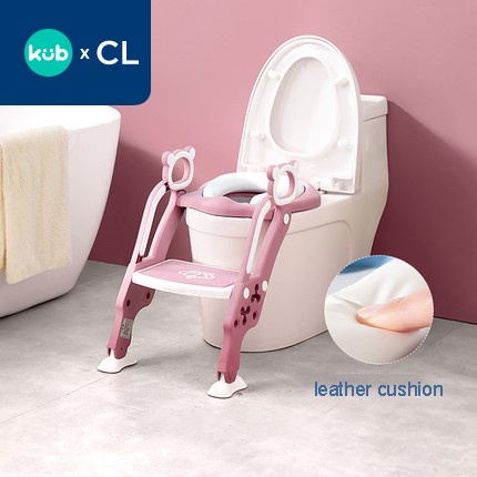 KUB Crown Step Toilet Chair Tangga Kloset Anak Portable dengan Urine Baffle Foto 6