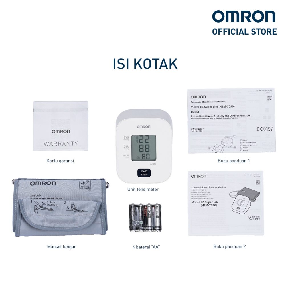 Tensimeter Omron HEM-7090 IntelliSense Foto 6