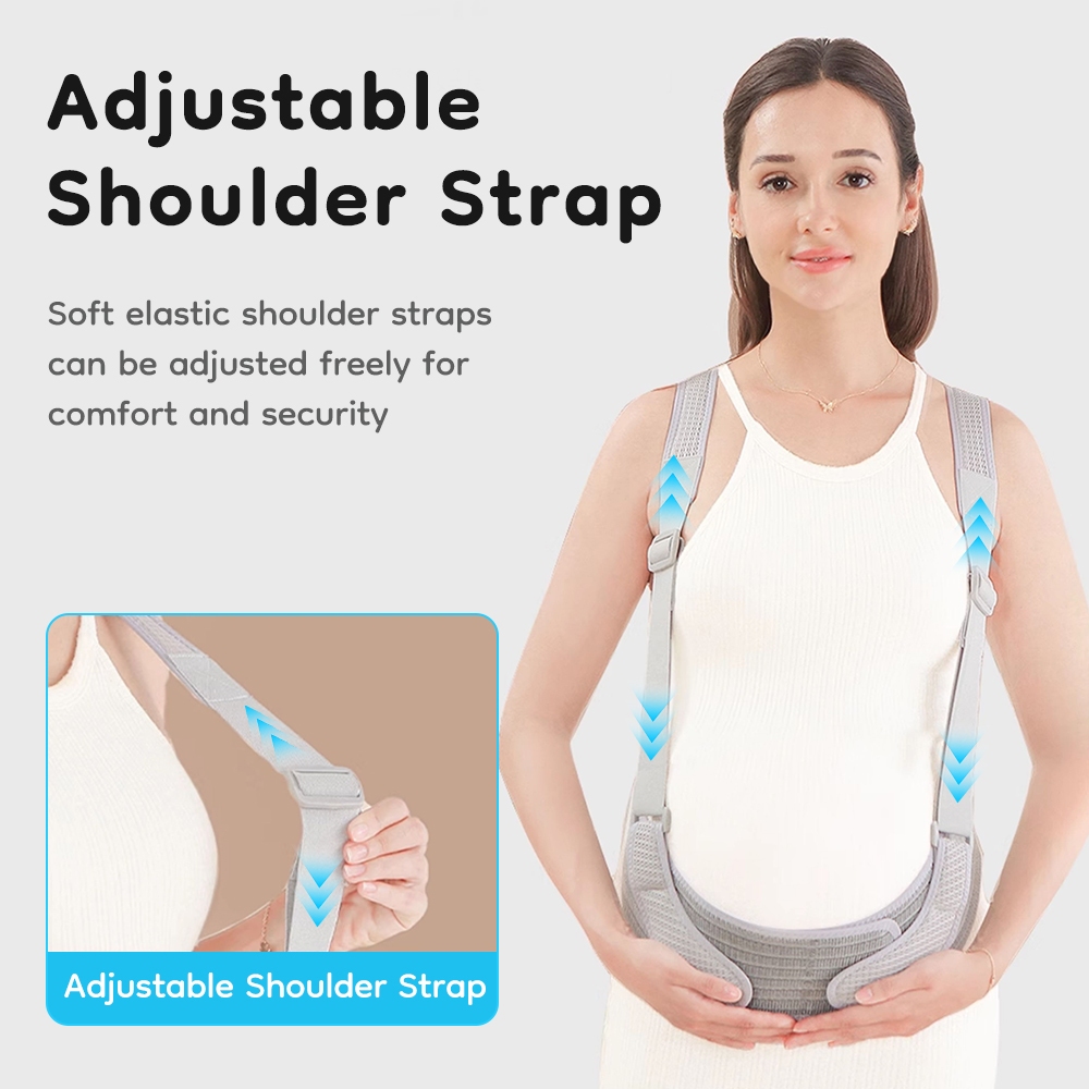 Dr.isla Korset Ibu Hamil Pregnancy Belt SFD05 Bamboo Fiber Penyangga Perut Medical Grade Foto 4