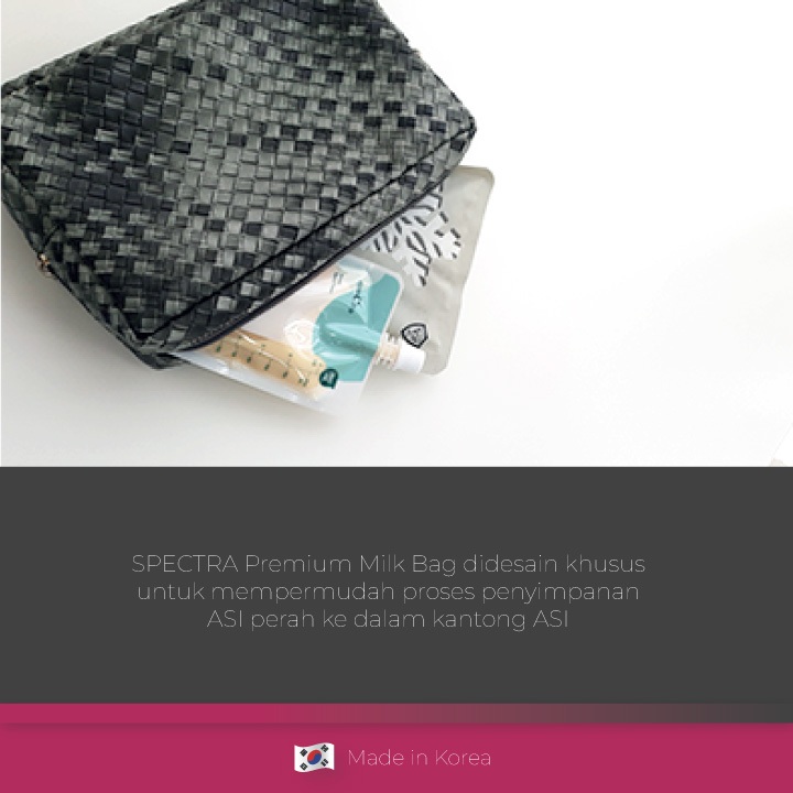 Kantong ASI Spectra Premium dengan Connector 10 Pcs untuk Pompa ASI Elektrik Foto 2