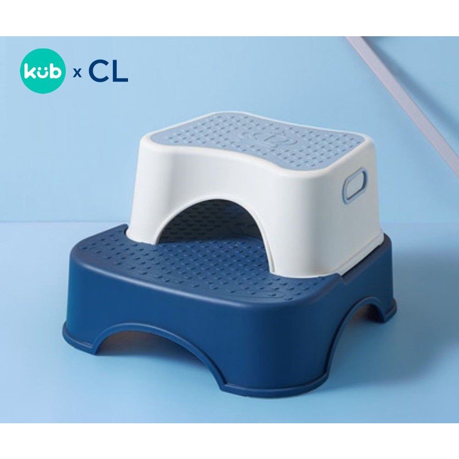 Bangku Pijakan Anak KUB x CL Multifunctional Step Stool 2 Level Anti Slip Foto 7