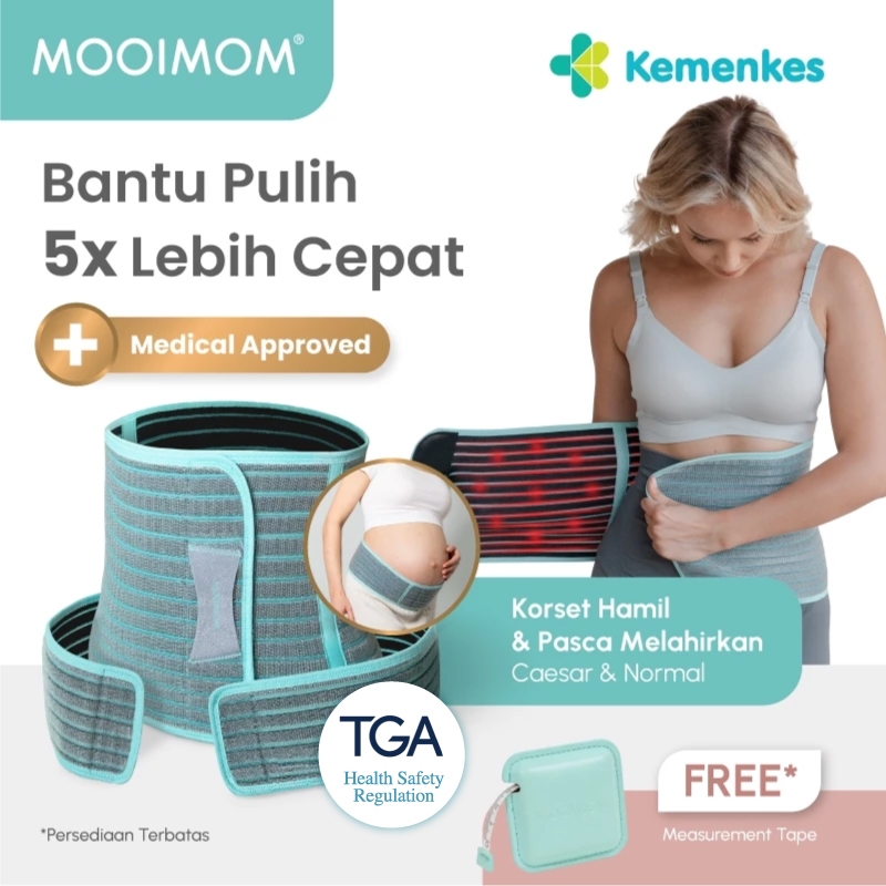 MOOIMOM Bamboo Korset 2in1 Medis Foto 2