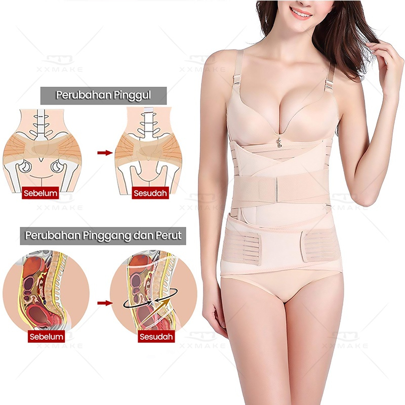 Dr.isla Korset Postpartum 3 in 1 Adjustable SFD01 untuk Ibu Melahirkan Caesar Foto 5