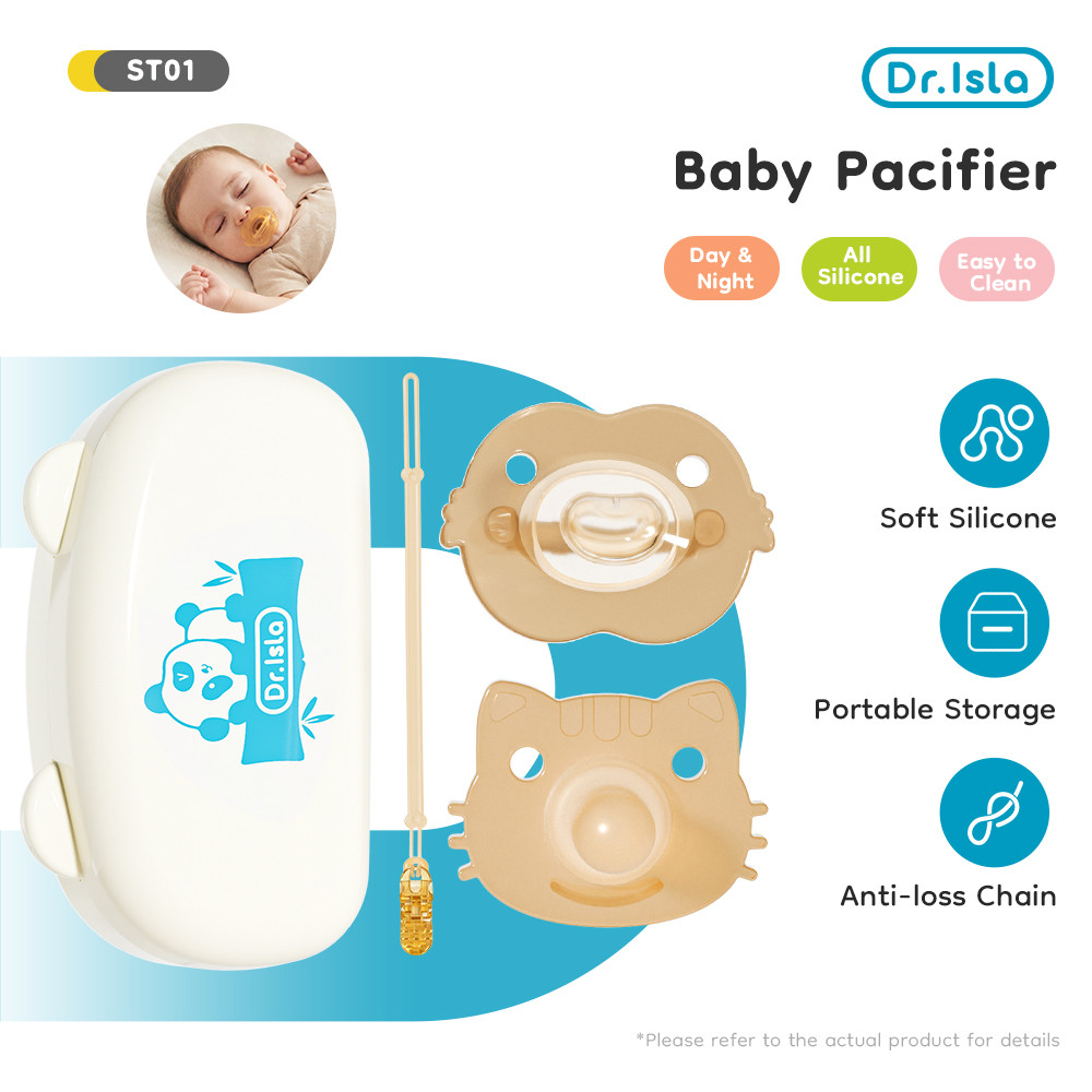 Empeng Bayi Dr.isla 2-in-1 BPA Free
