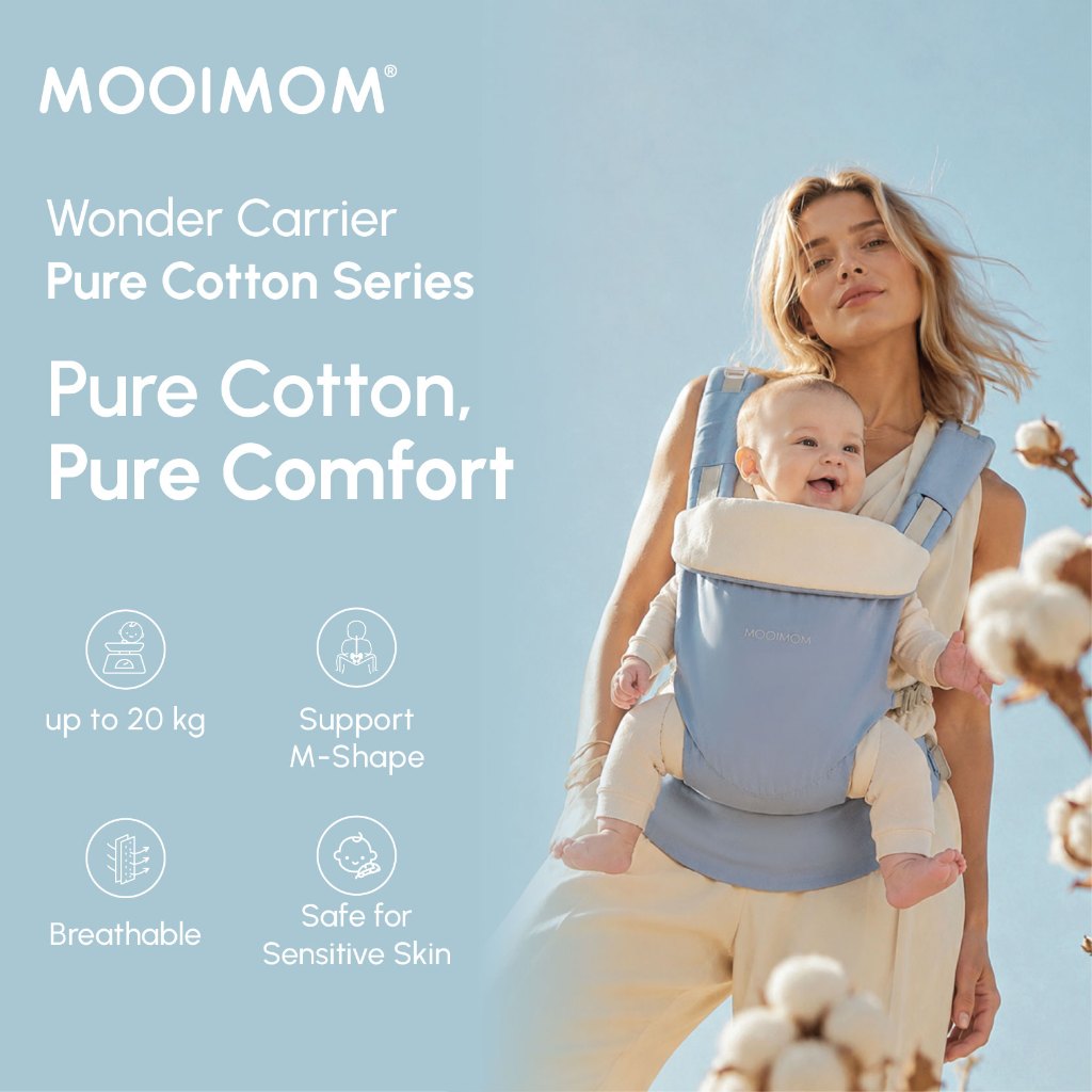 MOOIMOM Wonder Carrier Pure Cotton Foto 3