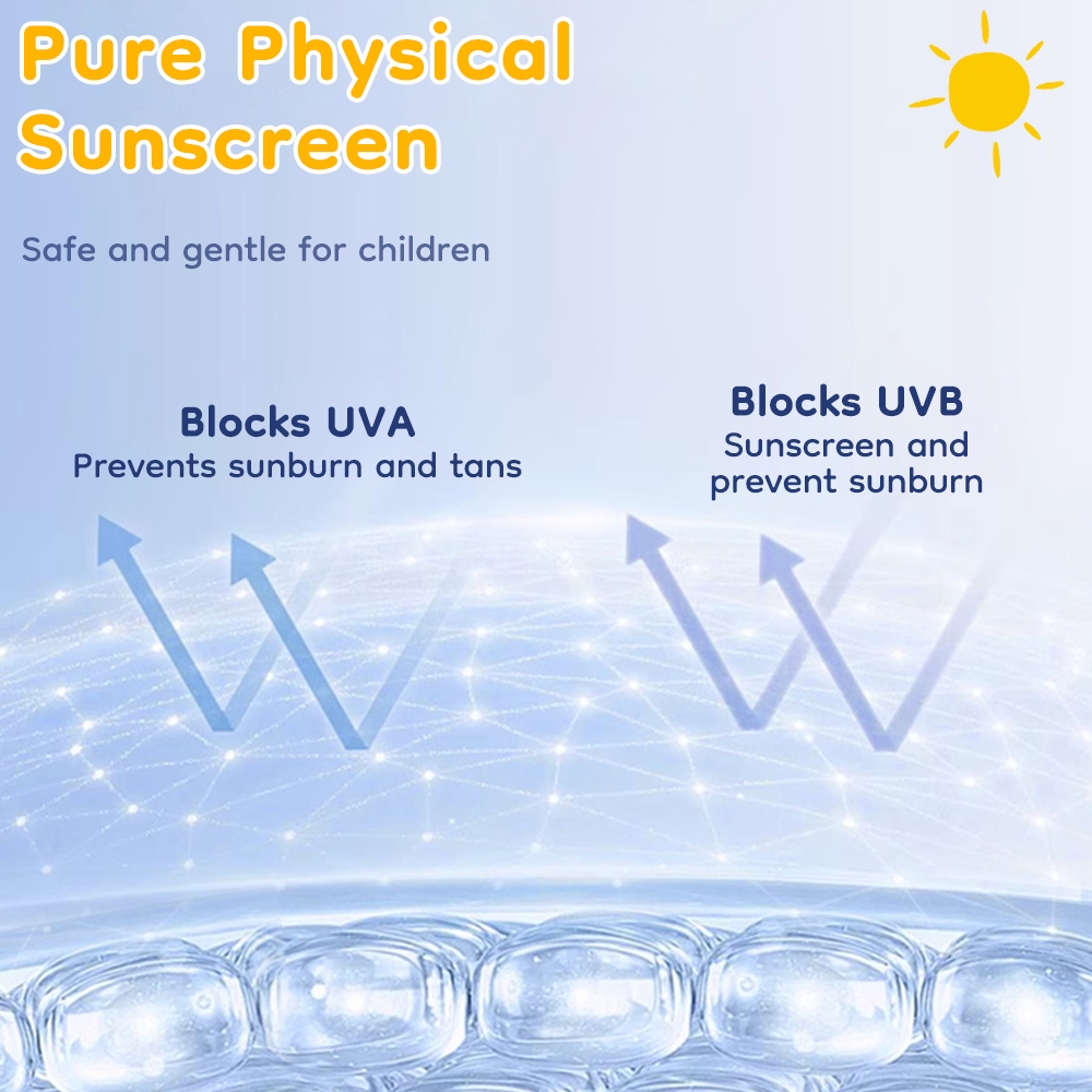 Avinie Physical Sunscreen Bayi Tabir Surya SPF50+ PA+++ 100g dengan Squalene Foto 5