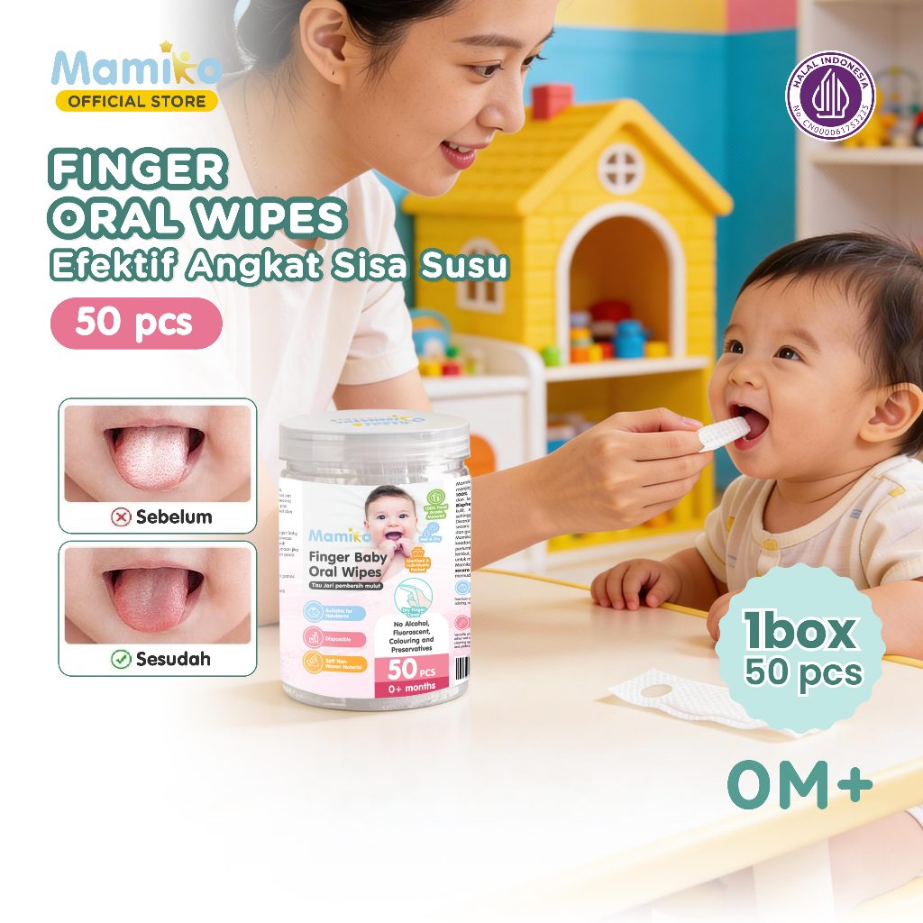 Mamiko Finger Wipes Oral Care