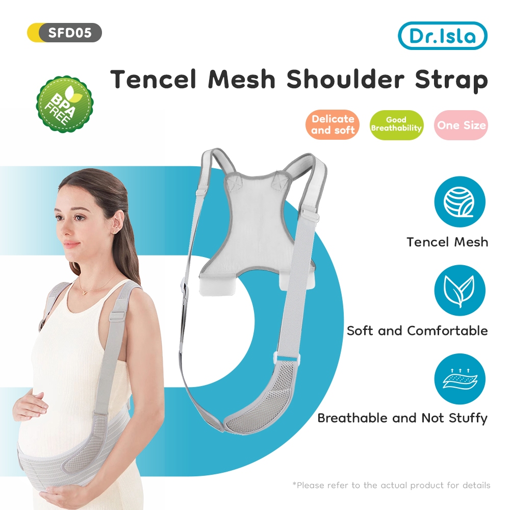 Dr.isla Korset Ibu Hamil Pregnancy Belt SFD05 Bamboo Fiber Penyangga Perut Medical Grade