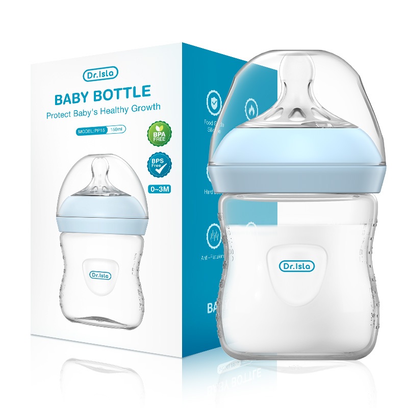 Botol Susu Bayi Dr.isla BB15 Anti Kolik Dot Alami BPA Free 150ml 330ml Foto 5