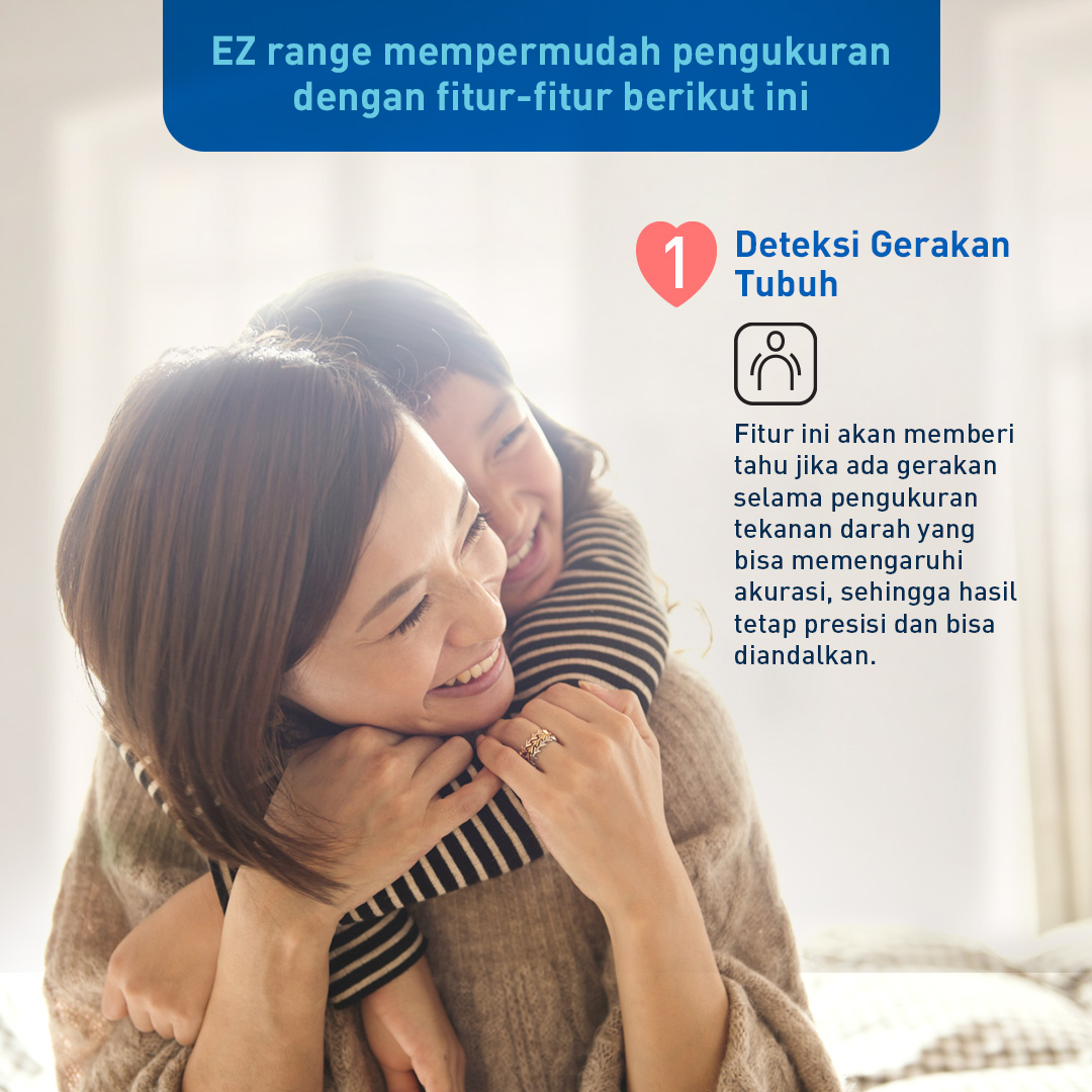 Tensimeter Digital Omron EZ Bluetooth HEM-7183T1-L Large Cuff 22-42 cm Garansi 5 Tahun Foto 7