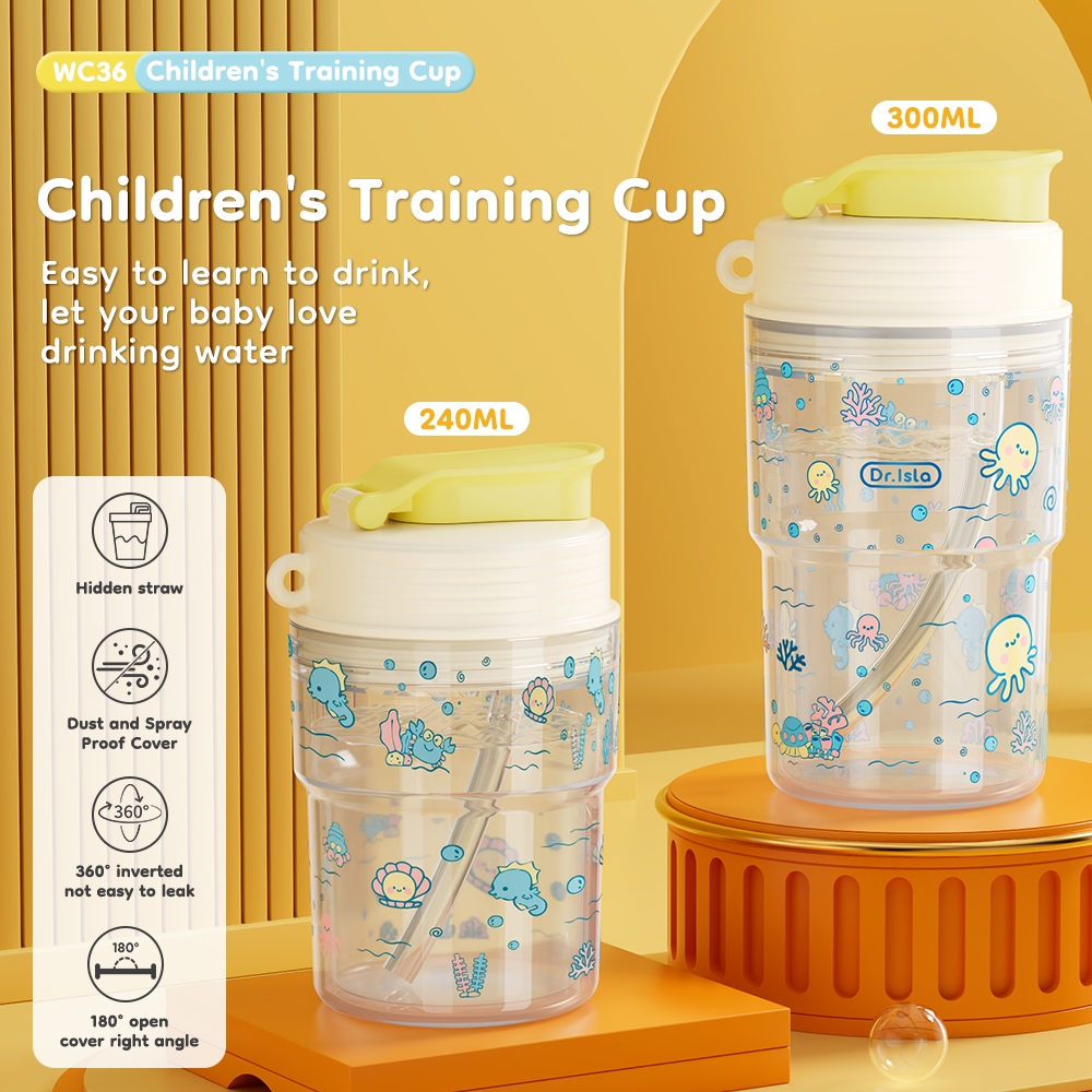 Dr.isla Botol Minum Bayi 240ml Foto 2