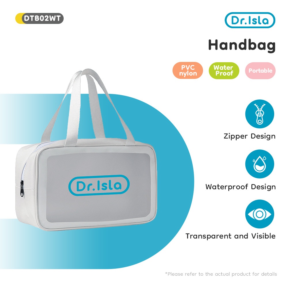 Tas Bayi Multifungsi Dr.isla TB02 Travel Bag Washable Bahan PVC