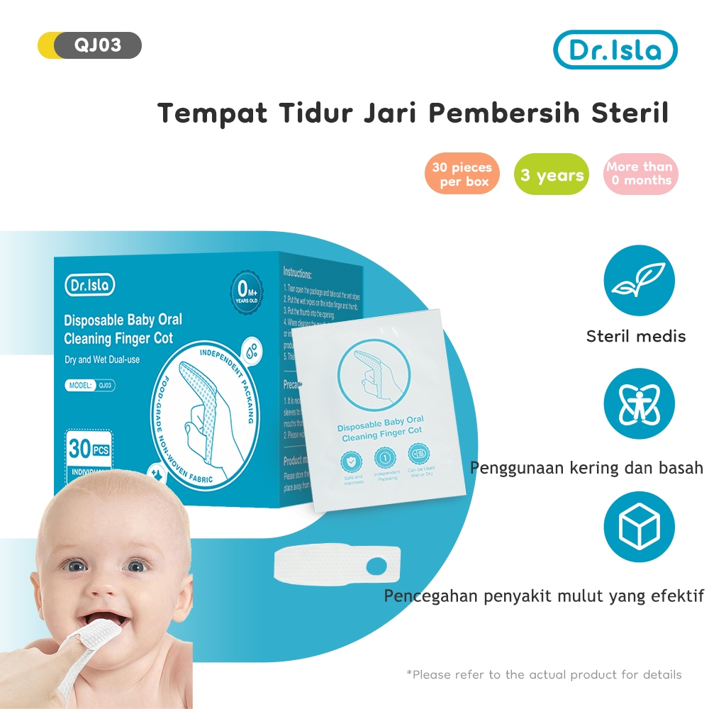 Dr.isla QJ03 Finger Wipes Bayi