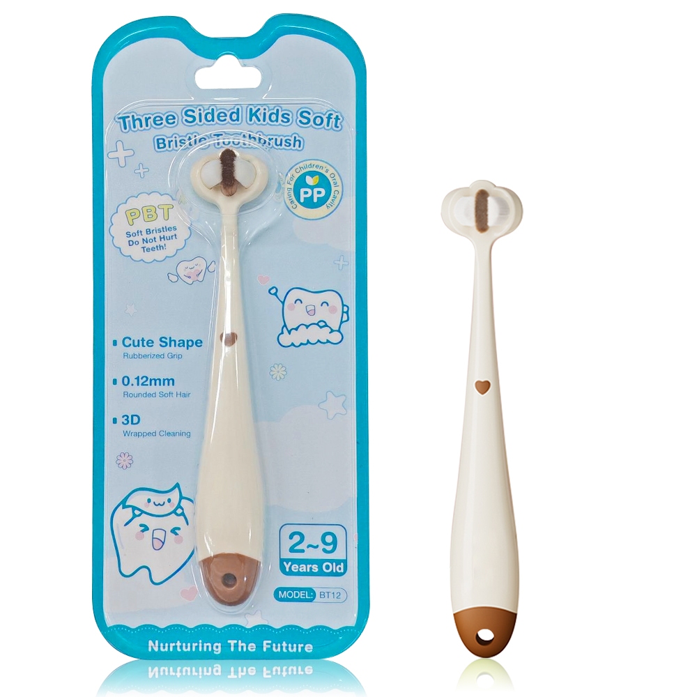 Sikat Gigi Anak Dr.isla BT12 2-9 Tahun Three Sided Comfortable Bulu Halus Foto 6